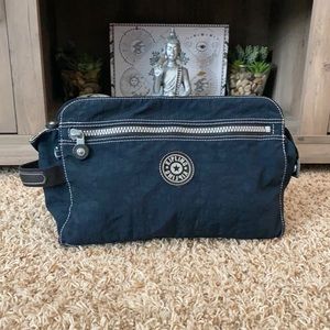 Kipling Makeup Toiletry Bag - Navy